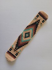 Native American Style Seed Beaded Adjustable Multi Color Bracelet