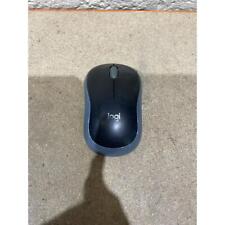 Logitech M185 MR0085 Optical Mouse Black Wireless Scroll Wheel with USB Receiver