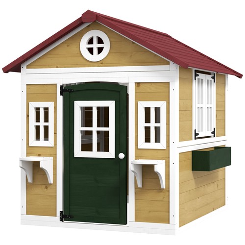 Wooden playhouse outdoor - wooden,