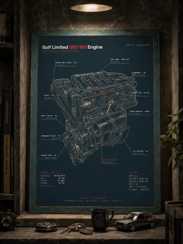 Golf limited g60 - limited, engine