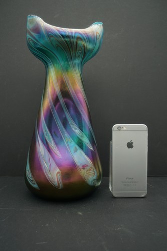 Large vase 1900 bohemian - vase,
