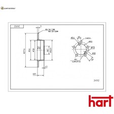 2x Brake Disc 241 112 for Mercedes-Benz C-Class/T-Model 124 SLK CLK E-CLASS