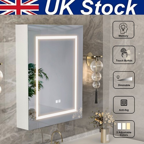 Illuminated bathroom mirror - illuminated,