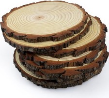 1-10pcs Wood Log Slices for