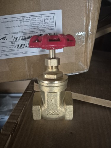 Brass gate valve pn20 - brass,