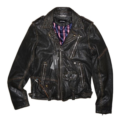 Diesel state leather - l-state, jacket