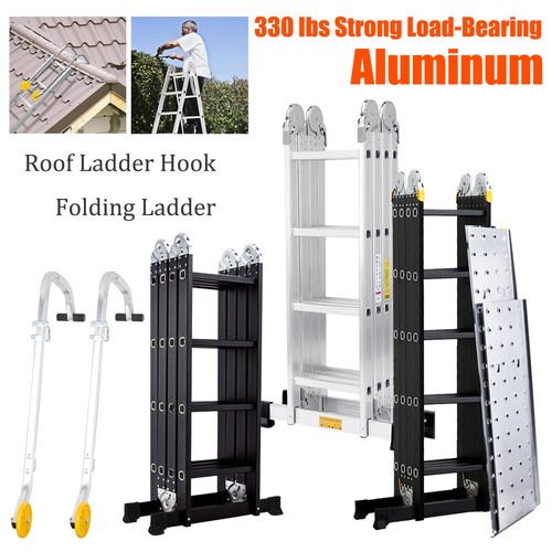 7m folding ladder - 3.5m-5.7m,