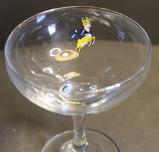 1 Vintage Babycham Glass