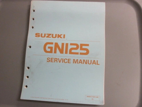 Factory service manual for - service,