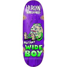 Heroin Skateboards Mutant Wide Boy Deck | 10.28"