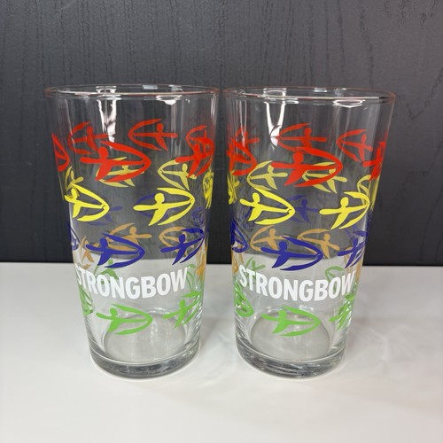 Strongbow pint glasses new - strongbow,