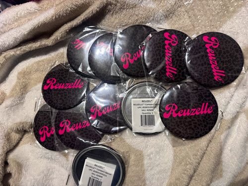 Reuzel round compact mirror - round,