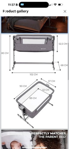 Kinderkraft neste side cot - kinderkraft, up