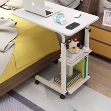 Laptop Table Adjustable Portable Notebook Computer Desk Trolley Sofa Bed Tray UK