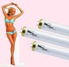6 New Tanning Lamps Tubes CLEO ADVANTAGE UVA For Philips Sunbeds etc 100w 6ft
