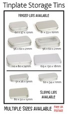 Metal Tinplate Storage Tin