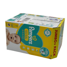 Pampers Size 1 Newborn Premium Nappies Bulk 80-Pack Ultra Soft Dry Sensitive Box