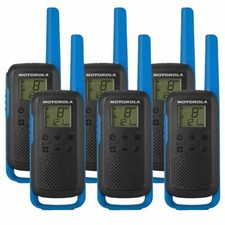 6 x Motorola T62 Two Way Radio