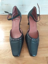 Smart Clarks Black Leather