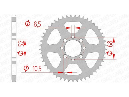 Afam standard steel crown - standard,