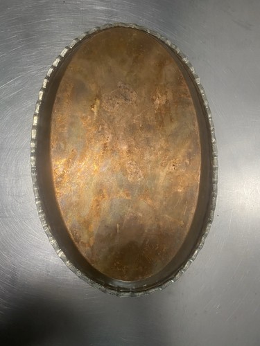 Copper tray 40x25 - copper, cm