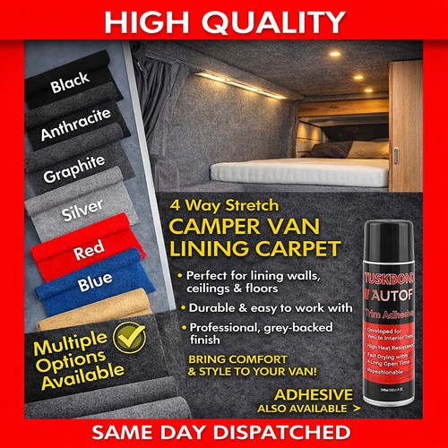 Way stretch campervan carpet - campervan,