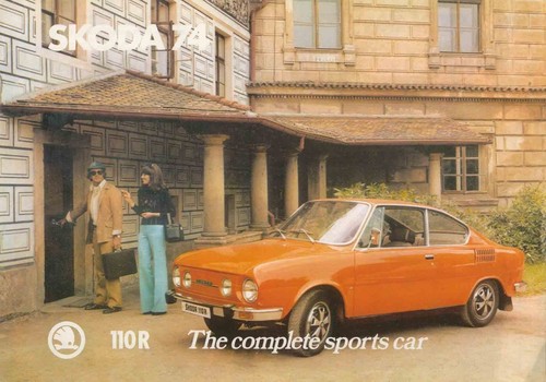 Skoda s110 coupe 1974 - skoda, r