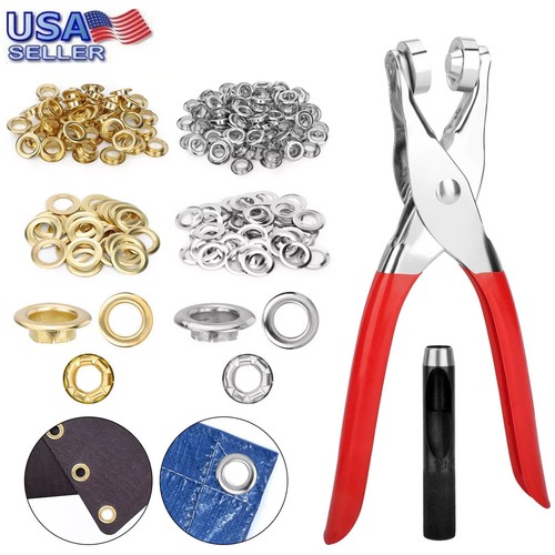 Grommet pliers tool kit - 1/2",