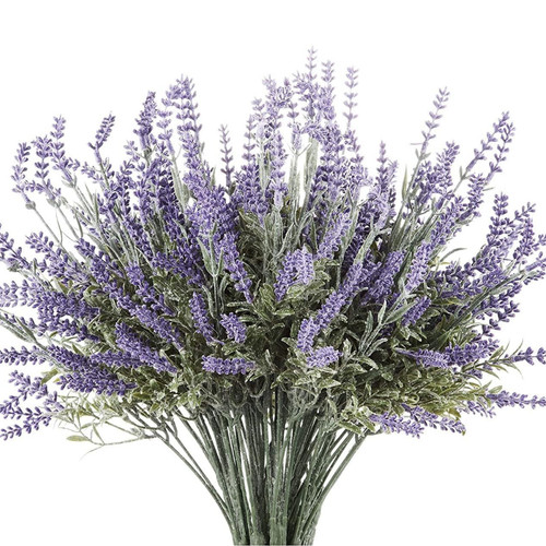 Artificial lavender flowers - lavender,