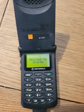 Vintage Motorola StarTAC MR501 Mobile Phone - POWERS ON UNTESTED FAULTY SPARES