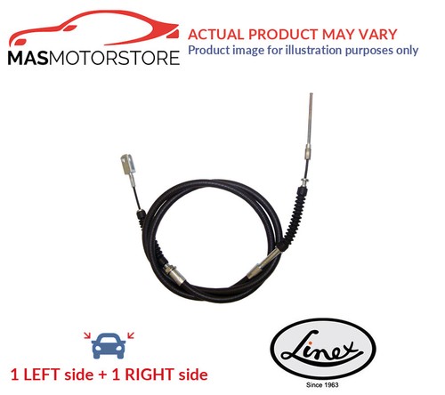 Handbrake cable pair linex - cable,