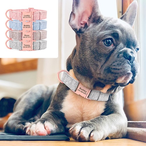 Nylon dog collar personalised - nylon,