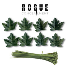 25 x Dark Green 3D Artificial