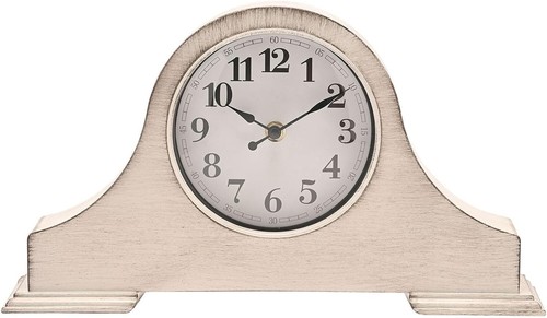 Mantel clock white - clock,