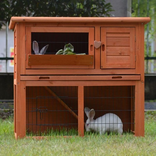 3ft rabbit hutch guinea - rabbit, pig