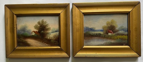 Antique pair small - pair, of
