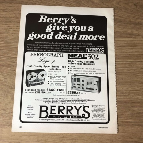 Gram134 magazine advert - gram134,