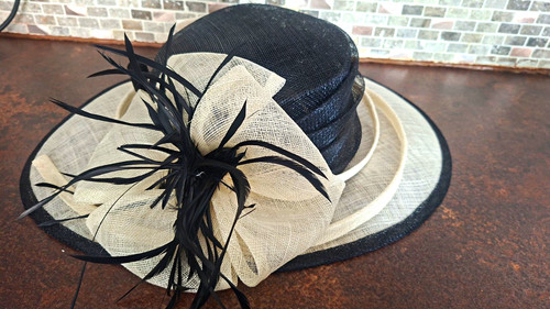 Hat studio black ivory - hat,