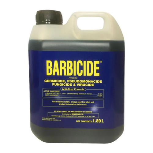 Barbicide disinfectant - barbicide,