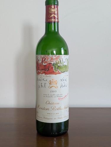 Empty chateau mouton - empty,