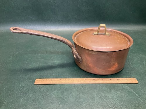 Antique french tin lined - antique,