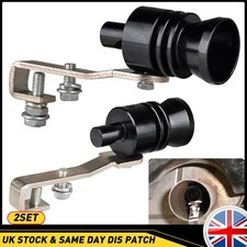 2x Black Blow off Valve Noise