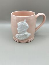 Edward VIII Coronation Souvenir Mug / Tankard Pink Colourway Johnson Bros.