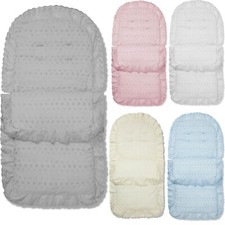 Broderie Anglaise Footmuff / Cosy Toes Compatible with My Babiie