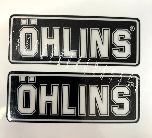 Ohlins style window - ohlins, stickers