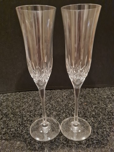 Pair waterford crystal - of,