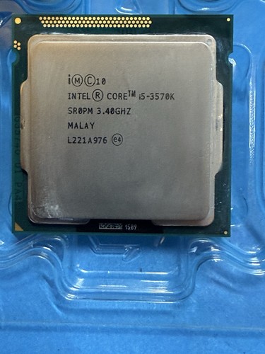 Intel 3570k 4ghz quad - 3.4ghz,