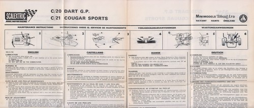 Scalextric 1970 ins 183 - scalextric, ins-a-183
