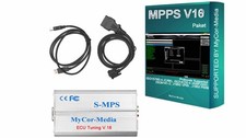 MPPS SMPS V18 for BMW VW Audi Seat Opel MB car ECU tuning tool flasher metal