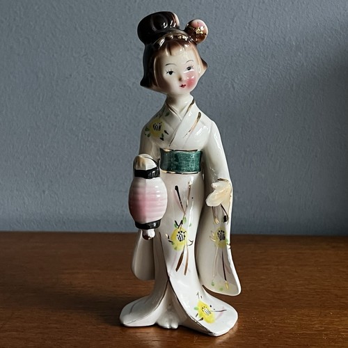Vintage japanese geisha girl - japanese,